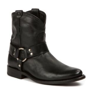 Frye Wyatt Harness Short Leather Boot